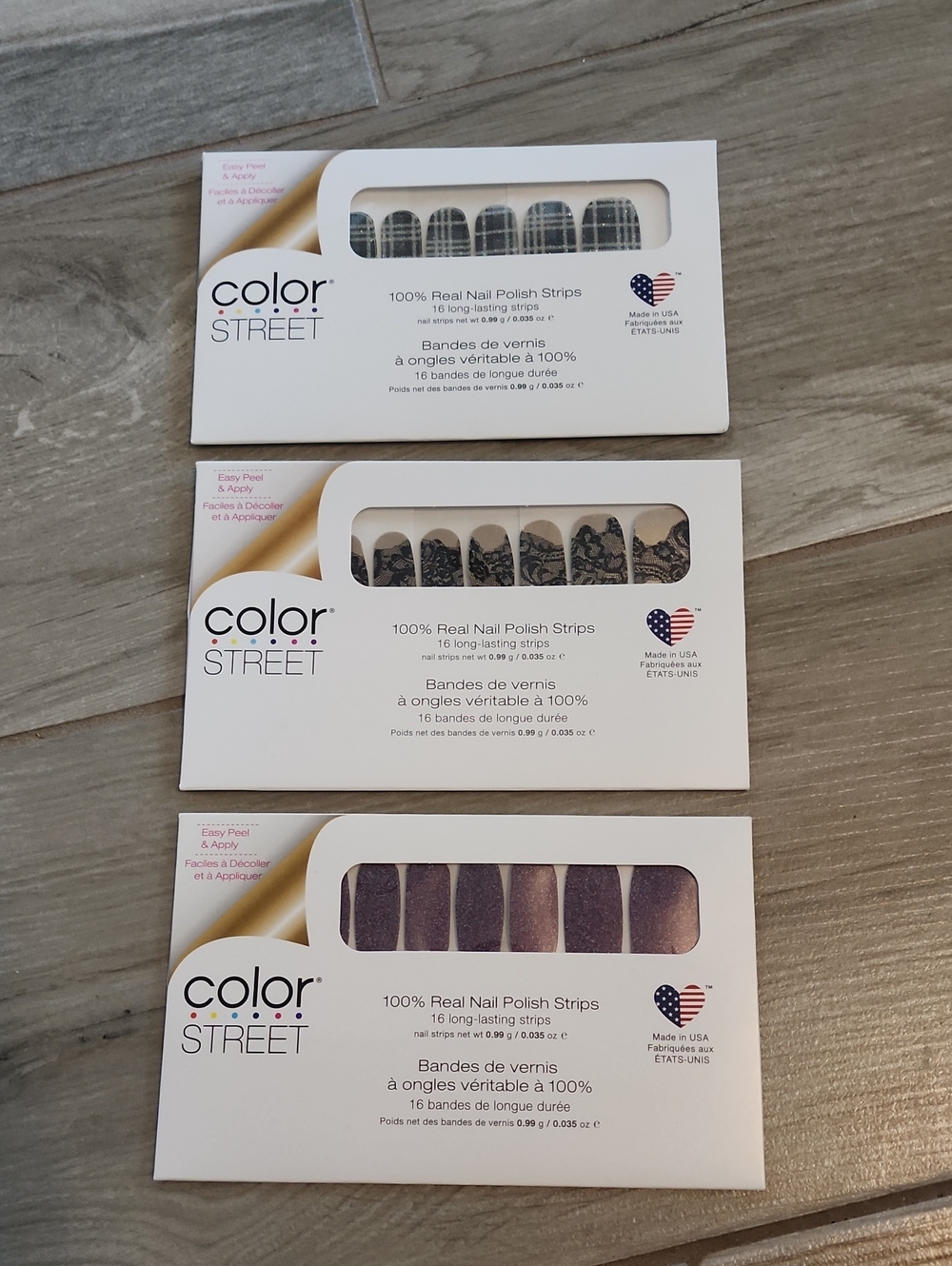 NWT Color Street Nails Bundle Of 3